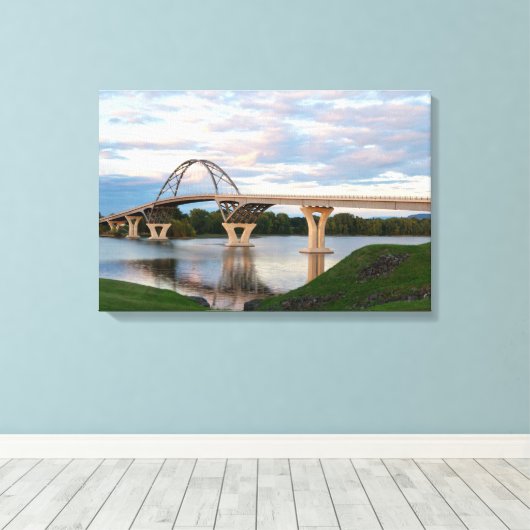 Champure Bridge Canvas Afdruk (Insitu (Houten vloer))