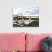 Champure Bridge Canvas Afdruk (Insitu (Woonkamer))