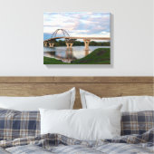 Champure Bridge Canvas Afdruk (Insitu (Slaapkamer))