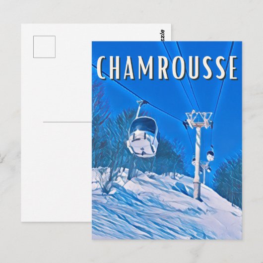 Chamrousse Briefkaart (Voorkant / Achterkant)