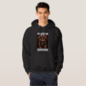 Chamydia Survivor Cringe Skeleton Hoodie (Voorkant volledig)
