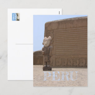 Chan Chan Historic Site, Peru Feestdagenkaart