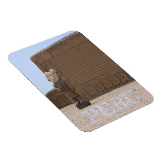 Chan Chan Historic Site, Peru Magneet (Rechterzijde)