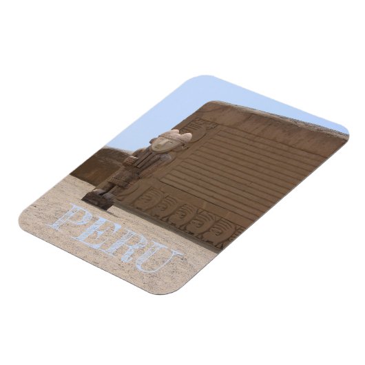 Chan Chan Historic Site, Peru Magneet (Linkerzijde)