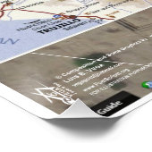 Chan Chan Orion sterrenkaart Perfect Poster (Hoek)