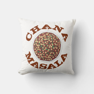 Chana Masala Chole Indian Food Chickpea Dish Kussen