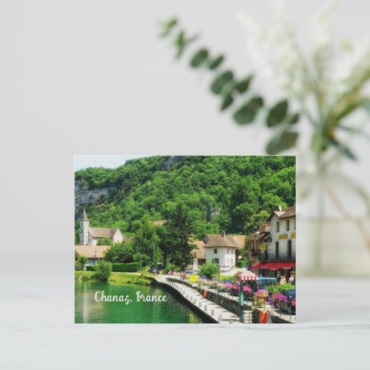 Chanaz, Frankrijk Briefkaart (Staand voorkant)