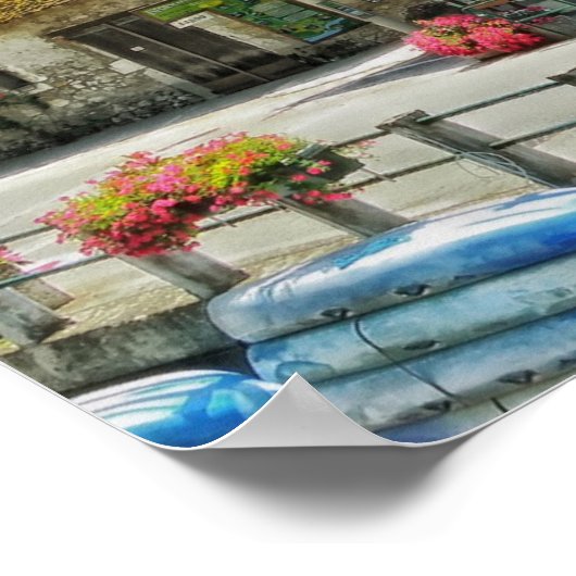 Chanaz, Frankrijk Poster (Hoek)