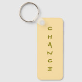 Chance Acrylic Sleutelhanger (Voorkant)