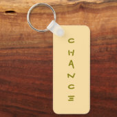 Chance Acrylic Sleutelhanger (Voorkant)