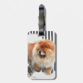 CHANCE & CHLOE heARTdog label Bagagelabel (Achterkant verticaal)