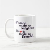 Chance heeft ons Groepen gemaakt Koffiemok (Links)