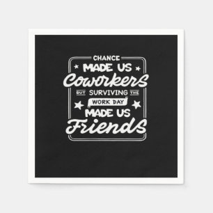 Chance maakte ons collega's klassiek servet