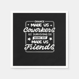 Chance maakte ons collega's klassiek servet