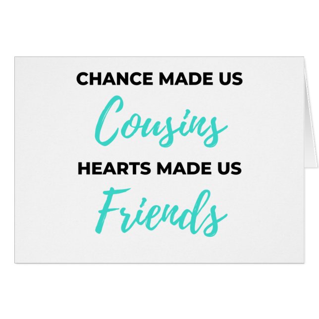 Chance Made ons Cousins Hearts Made ons Friends 2 (Voorkant Horizontaal)