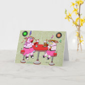 Chance Made ons zussen, harten maakten ons vriende Kaart (Gele Bloem)