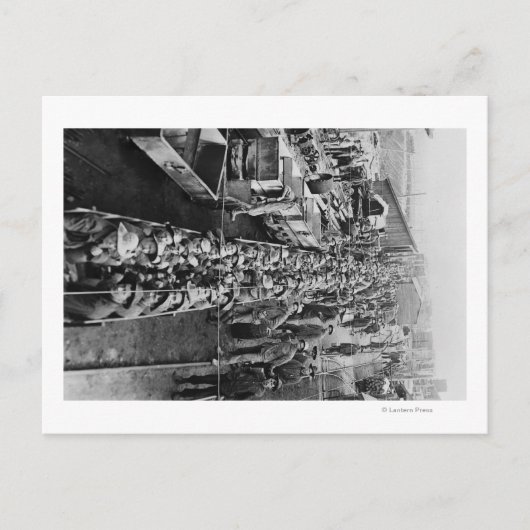 Chance Mine Workers die Coeur d'Alene opladen Briefkaart (Voorkant)