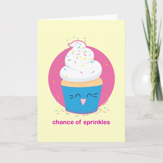 Chance of Sprinkles Kaart (Voorkant)
