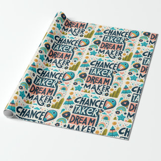 Chance Taker Dream Maker Cadeaupapier