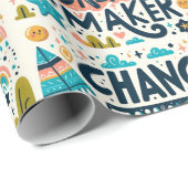 Chance Taker Dream Maker Cadeaupapier (Rol Hoek)
