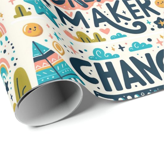 Chance Taker Dream Maker Cadeaupapier (Rol Hoek)
