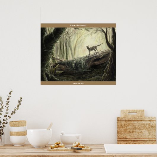 Chance-teller Poster (Keuken)