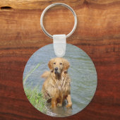 Chance ~ the Golden Retriever Sleutelhanger (Voorkant)