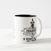 Chances R Restaurant, Chicago en Chicagoland Tweekleurige Koffiemok (Voorkant rechts)