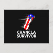 Chancla-overlevende Aankondigingskaart (Achterkant)
