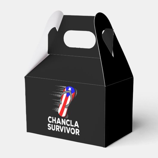 Chancla-overlevende Bedankdoosjes (Voorkant Zijde)