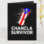 Chancla-overlevende Kaart (Gele Bloem)
