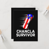 Chancla-overlevende Kaart (Voorkant / Achterkant in situ)