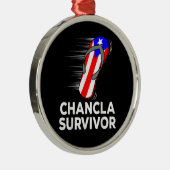 Chancla-overlevende Metalen Ornament (Rechts)