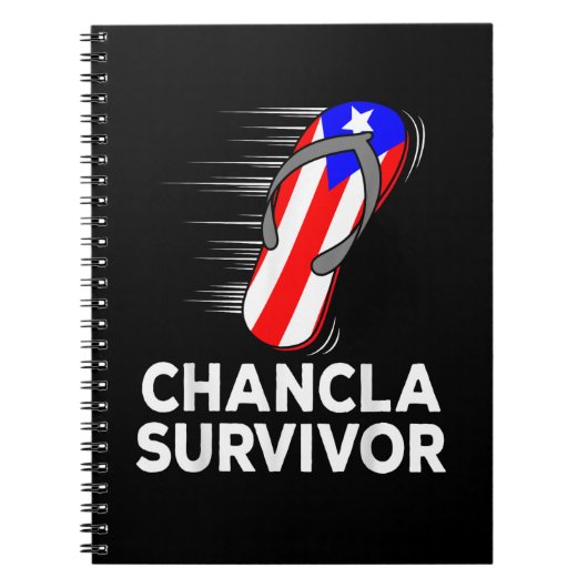 Chancla-overlevende Notitieboek (Voorkant)