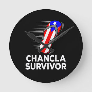 Chancla-overlevende Ronde Klok