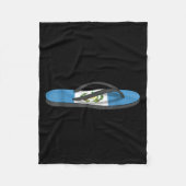 Chancla Survivor Guatemala Funny Guatemalan Flag Fleece Deken (Voorkant)