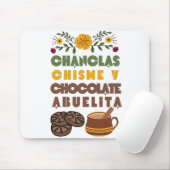 Chanclas Chisme y Chocolate Abuelita Shirt Muismat (Met muis)