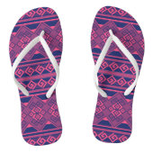 Chanclas Manto Andino Azul y Magenta Teenslippers (Voetbed)