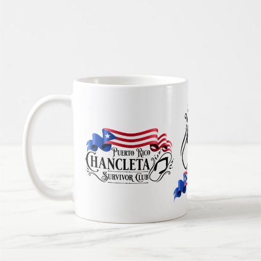 Chancleta Survivor Classic Club Koffiemok (Links)