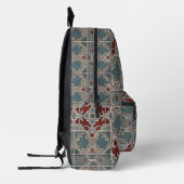 Chand Motif Bedrukte Rugzak (Links)
