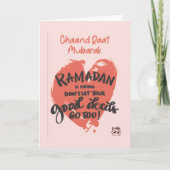 Chand Raat Mubarak - Ramadan Kaart (Voorkant)