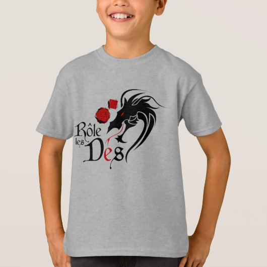 Chandail pour enfants - Rôle les Dés - kind T-shirt (Voorkant)