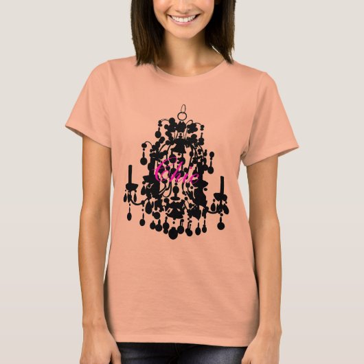 Chandelier Chic T-shirt (Voorkant)