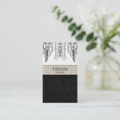 Chandelier Crystals Real Estate Visitekaartje Bg (Staand voorkant)