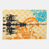 Chandelier Damask Moroccan Tegel Theedoek (Horizontaal)