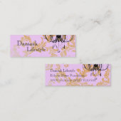 Chandelier Damask Visitekaartje (Voorkant / Achterkant)