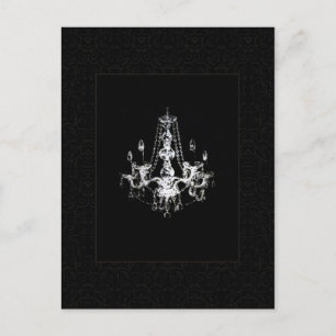 Chandelier Elegance - Briefkaart