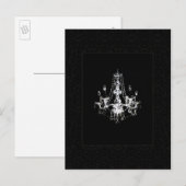 Chandelier Elegance - Briefkaart (Voorkant / Achterkant)