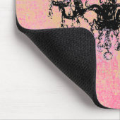 Chandelier Elegance ~ Mousepad Muismat (Hoek)