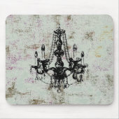 Chandelier Elegance ~ Mousepad Muismat (Voorkant)